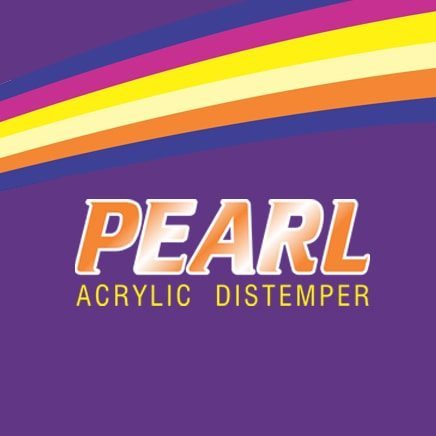 Pearl acrylic distemper