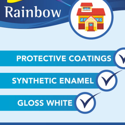 Rainbow Synthetic Enamel Gloss